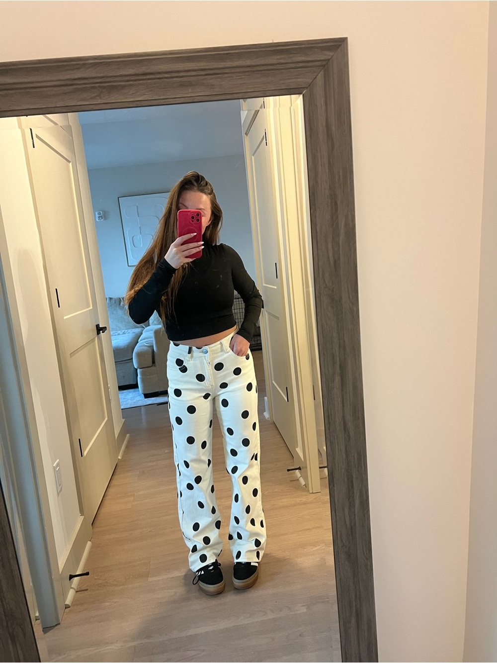 Polka Dot Jeans